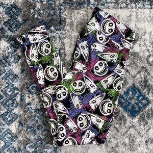 Lularoe TC Nightmare Before Christmas Leggings